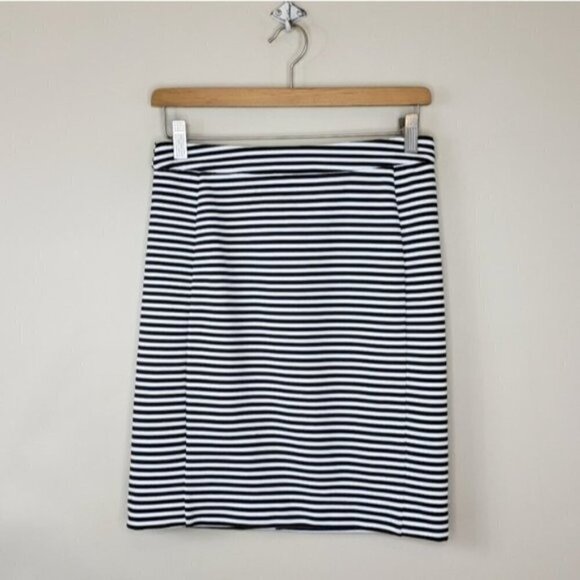 Stitch Fix 41 Hawthorn | Black White Walt Striped Skirt Size Small - Picture 6 of 6